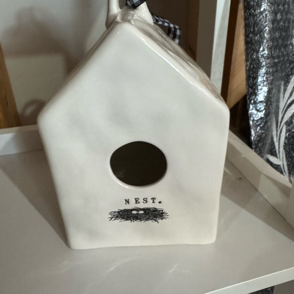 Rae Dunn Nest birdhouse
